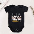 thumbnail image 6 of Baby Deals!Toddler Girl Clothes Clearance,Toddler Baby Boys Girl Comfortable Mother's Day Baseball Print Short Sleeve Romper Jumpsuit, 6 of 6