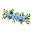thumbnail image 2 of HOMYL Wedding Arch Flower Artificial Flower Swag Realistic Decorative Boho Decorations blue, 2 of 8