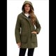 thumbnail image 5 of Chaquetas Softshell Impermeables para Mujer, Abrigos Cálidos con Forro y Capucha, Chaqueta Impermeable Larga. Verde XXXL, 5 of 10