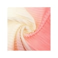 thumbnail image 4 of INSPIRE CHIC Women Gradient Color Pleated Satin Scarves, Ombre Colorful Long Stretchy Neck Scarf Neckerchief 36.2x13.8" Colorful-1, 4 of 6