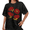 Black-5, variant on UNISHE Women's California Poppy Flower Market Graphic Oversized Short Sleeve T-shirt Floral Casual Washed Tee
