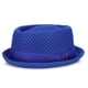 thumbnail image 3 of Sombrero de jazz Sombrero de malla transpirable Sombrero plano a lo largo Sombrero para el sol Sombrero resistente, 3 of 5