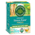 thumbnail image 3 of 2X - Traditional Medicanals Organic Stress Ease Focus Ginseng Wild Apple Mint Herbal Tea Bags, 3 of 3