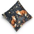 thumbnail image 5 of Coolnut Cute Fox Pillow Covers Soft Crystal Velvet Decor Giftsative Cushion Covers Square Throw Pillow Covers Home Decor Gifts for Sofa, 20×20 Inch, 5 of 7