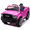 Pink, variant on 12V Kids Ride on Truck – Large Electric Pickup w/ Parent Remote Control, High Chassis & Anti-Skid Tires, 3 Speeds, Open Storage, Bluetooth & LED Lights for Ages 3-5
