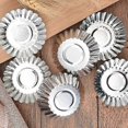 thumbnail image 5 of 10pcs Aluminum Egg Tart Cup Cake Jelly Maker Mould Home Kitchen Baking Tools, 5 of 5