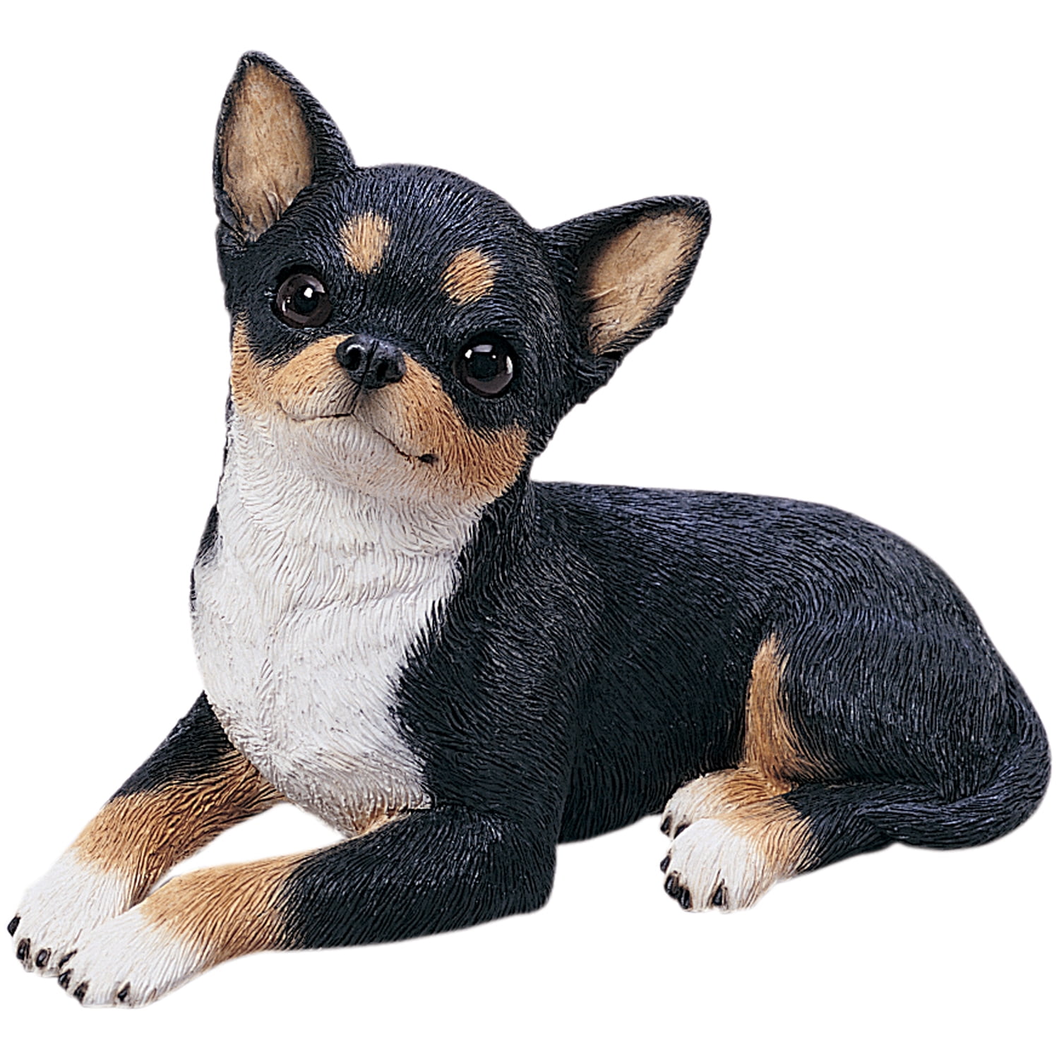 stuffed black chihuahua