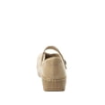 thumbnail image 3 of Comfort Shoes Alegria Opheliah de piel con corte en V Mary Jane Latte, 3 of 8