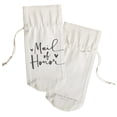 thumbnail image 2 of Maid of Honor Cotton Canvas Wine Bag, 2 of 4