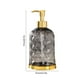 thumbnail image 3 of Artículos esenciales para dormitorios, suministros de limpieza, botella dispensadora de desinfectante de manos de 450 ml, elegante botella de desinfectante de manos para baño, cocina, inodoro, estació, 3 of 6