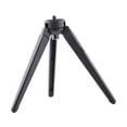 thumbnail image 1 of Aluminum Tabletop Mini Lightweight Portable Tripod For Phone Small Camera Sturdy Durable Compact Travel Photography Accessory Black 5.31 Inch, 1 of 7