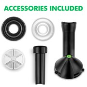 Yonanas Classic Vegan Non-Dairy Frozen Fruit Soft Serve Dessert Maker with 36 Recipe Book, in Mint (IC0902MN22)