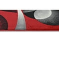 thumbnail image 2 of Allstar Modern Accent Rug with Multiple Shape design Red 5' x 8' 5' x 8', 2 of 5