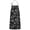 Black Gothic Moon, variant on Black White Moon Star Pattern Apron-Garden Aprons for Women with Pockets-Cotton Linen Waterproof Kitchen Cooking Gardening Aprons Adjustable for Kitchen,Cooking,BBQ and Salon 33x27 Inch