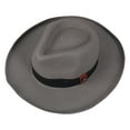 thumbnail image 4 of ROZYARD Western Top Hat Old-fashioned Fedoras Hat Gift for Boyfriend Hat Wide Brimmed, 4 of 13