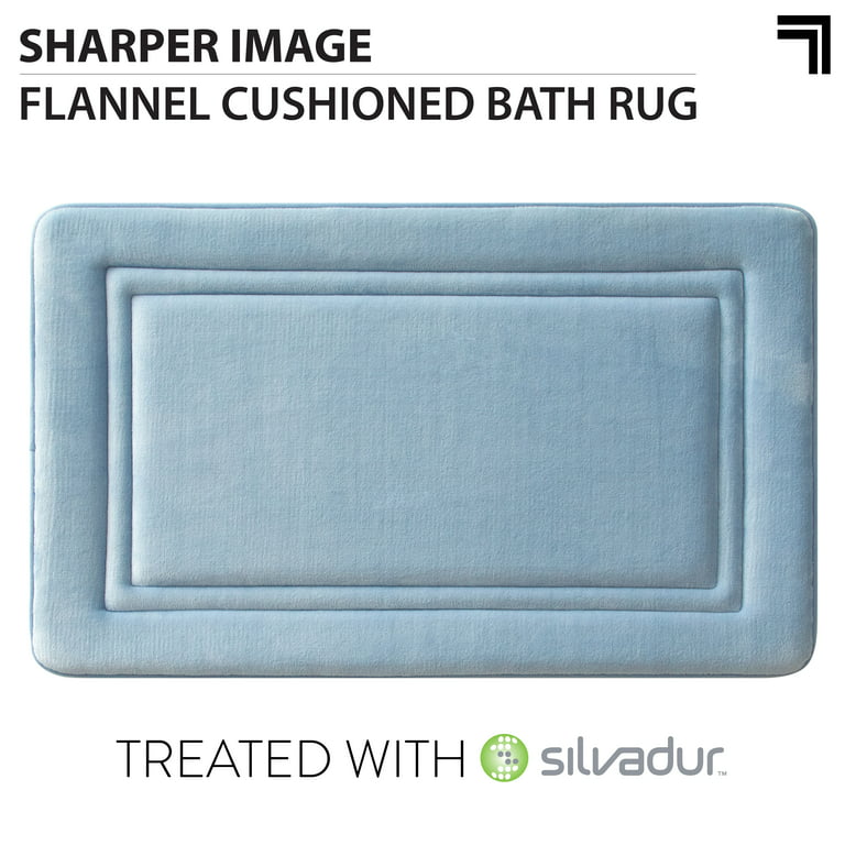 21x34 Spa Plush Bath Rug Light Blue - Threshold™