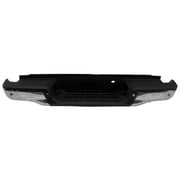 REAR STEP BUMPER ASSEMBLY; CHROME; FOR USE WITHOUT HITCH; WITH PARK