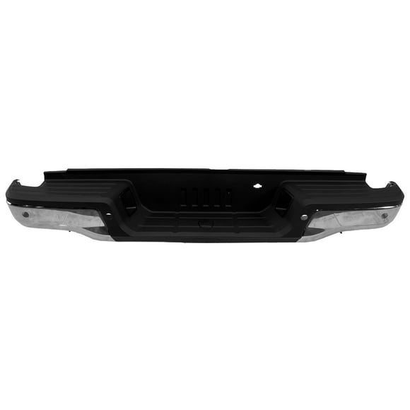 OE Compatible/Replacement Bumper Step Rear Chrome Without Hitch With Sensor Holes (reinforcement/pad/lower Molding/lamps)(FO1103231)
