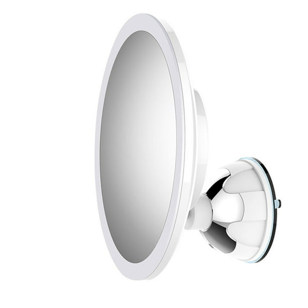 Meidong 10X Magnifying Makeup Mirror with Lights, 3 Color Lighting, Intelligent Switch, 360 Degree Rotation, Powerful Suction Cup, Portable, Good for Tabletop, Bathroom, Traveling - Walmart.com - Walmart.com