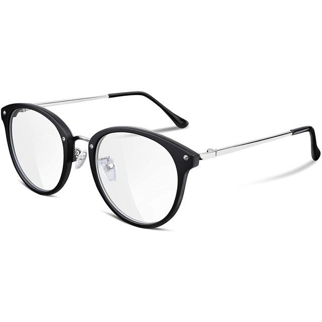 FEISEDY Montures de Lunettes Vintage pour Femmes Lunettes Rondes Lentille Transparente B2260