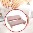 thumbnail image 6 of Gazechimp 2 Pieces Nail Arm Rest Non Slip Manicure Hand Pillow for Foot Hands Spa Salon Pink, 6 of 8