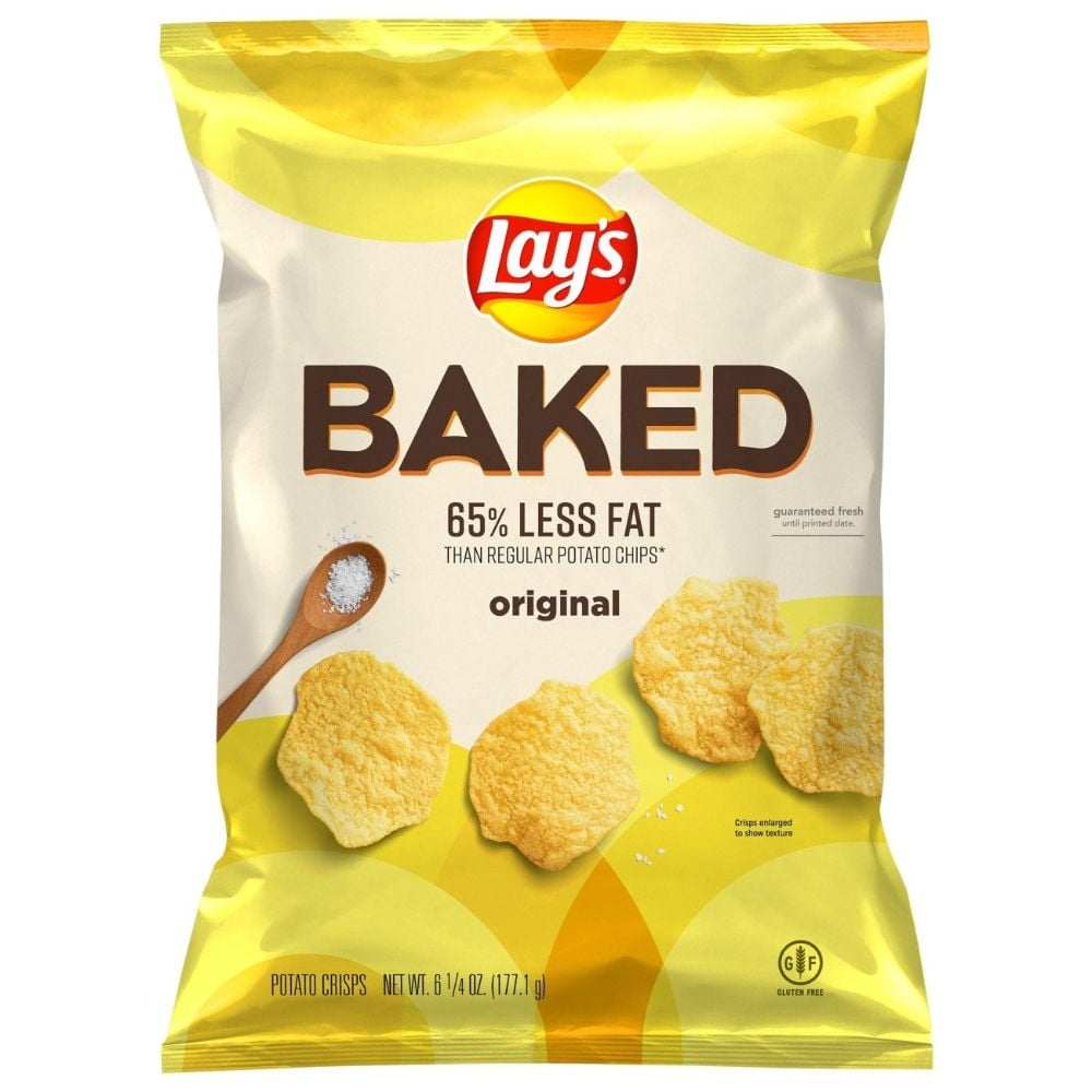 OREO Chocolate Sandwich Cookies 25.5 oz & Lay's Oven Baked Original Potato 6.25 oz