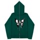thumbnail image 3 of Sudaderas informales con mariposas Y2k oscuras europeas y americanas para hombres y mujeres, sudaderas con capucha góticas para parejas, sudadera con cremallera de gran tamaño Harajuku, 3 of 5
