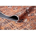 thumbnail image 5 of Aurangabad Orange Modern Polyester Area Rugs for Living Room Washable Rugs Boho Moroccan Area Rug Soft Geometric Bohemian Carpet Distressed Indoor Rug for Bedroom Dining Room Office Nonslip Rug, 5 of 9