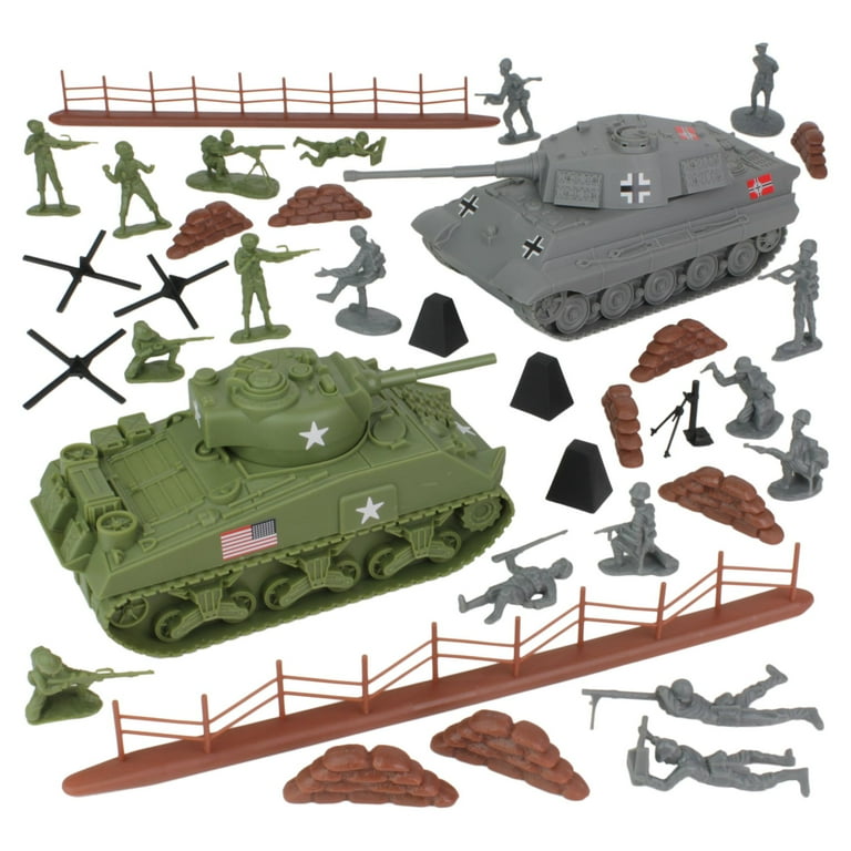 Plastic army men best sale tank