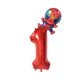 thumbnail image 2 of Globos de aluminio con temática de los Vengadores para niños y niñas, globos de números de héroe, spiderman, Capitán América, Hulk, decoración de fiesta, juguete para Baby Shower（2pcs5 32 pulgadas, 2 of 5