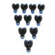 thumbnail image 1 of Conector de tubo de manguera de aire Zulema 10 piezas PY-10, 1 of 8