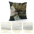thumbnail image 4 of ARISTURING Black Queen Pillow Covers Set - Cool Teenage Girl Gifts,Decorative Crown Pillow Covers, Gifts, Girl Gifts, Decor for, 4 of 5