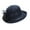 Navy, variant on FUZHIQ Women's Vintage Cloche Fascinator Hat with Birdcage Veil & Bow, Elegant Short Brim Tea Party Hat for Wedding Kentucky Derby Formal Occasion