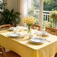 thumbnail image 6 of Disposable Solid Color Tablecloth Orange, 107.87x53.93in Rectangular for Party Wedding Restaurant Home Decor, 6 of 6