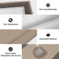 thumbnail image 6 of Black Brown Greek Key Outdoor Rug for Patio/Deck/Porch, Non-Slip Large Area Rug 3 x 5 Ft, Geometric Greece Ancient Farmhouse Geo Indoor Outdoor Rugs Washable Area Rugs, Camping Rug Carpet Runner, 6 of 8
