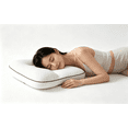 thumbnail image 7 of Ergonomic Neck Pillow for Kids | Soft Cozy Comfort Sleeping Pillow | Memory Foam Contour Pillow for Side, Back & Stomach Sleepers | 50x30cm White Rectangle Pillow, 7 of 7