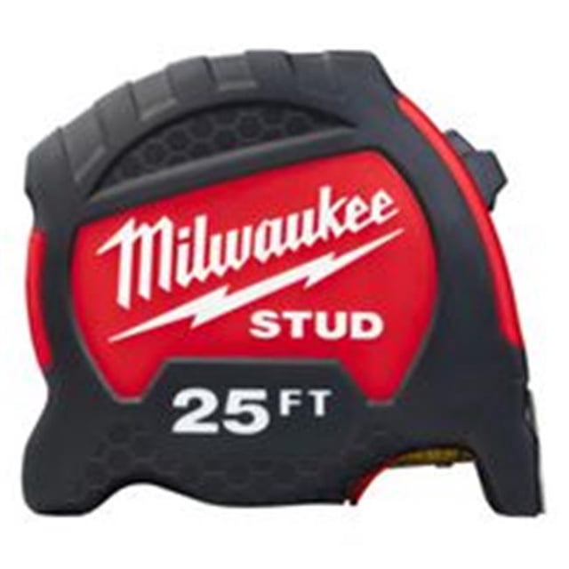 Milwaukee Electrical Tools 1384643 Milwaukee Gen II Stud Tape Measure - 1.3 in. x 25 ft.