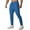 Blue, variant on laiqvcdr Men's Outdoor Performance Joggers Tapered Ankle with Zipper Detail Quick Dry Breathable Sports Pants for Hiking Training Casual Wear