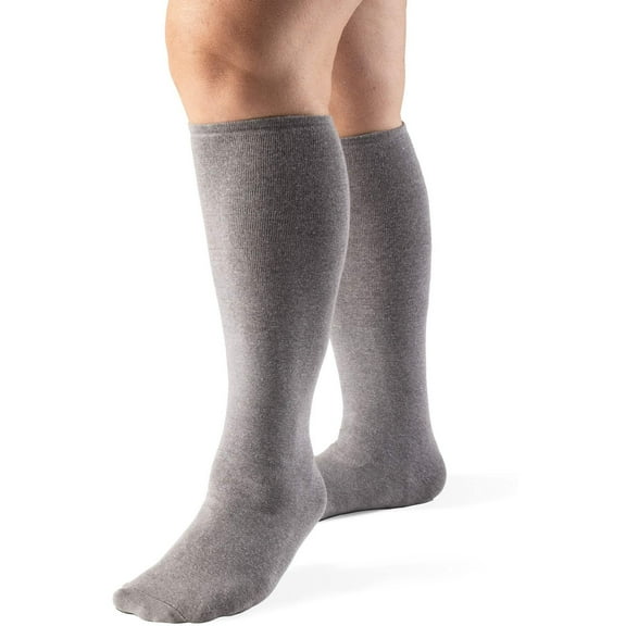 Sigvaris Well Being Basic Closed Toe Non-Compression Liners Grey Universal/One Size Fits All