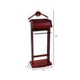 thumbnail image 7 of Proman Products Excalibur Wardrobe Charging Valet with Surge Protector, Dark Cherry, 7 of 7