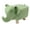 Green, variant on Xirurus Animal Footstools Elephant Shaped Slip Resistant Silent Comfortable Stable Multi Purpose Cute Stool for Kids Red Edition Decor Playroom Furniture