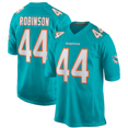 thumbnail image 1 of Miami Dolphins Chop Robinson Men's Aquatics Embroidered Collectible Jersey-S, 1 of 2