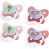 Dr. Brown's Stage 2 PreVent Butterfly Pacifier, Pink, 4 Ct