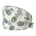 thumbnail image 1 of Scrub Cap With Buttons Bouffant Hat With Sweatband for Womens and Mens, 1 of 1