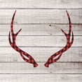 thumbnail image 2 of Allen, Kimberly 20x20 White Modern Wood Framed Museum Art Print Titled - Antlers 3, 2 of 4