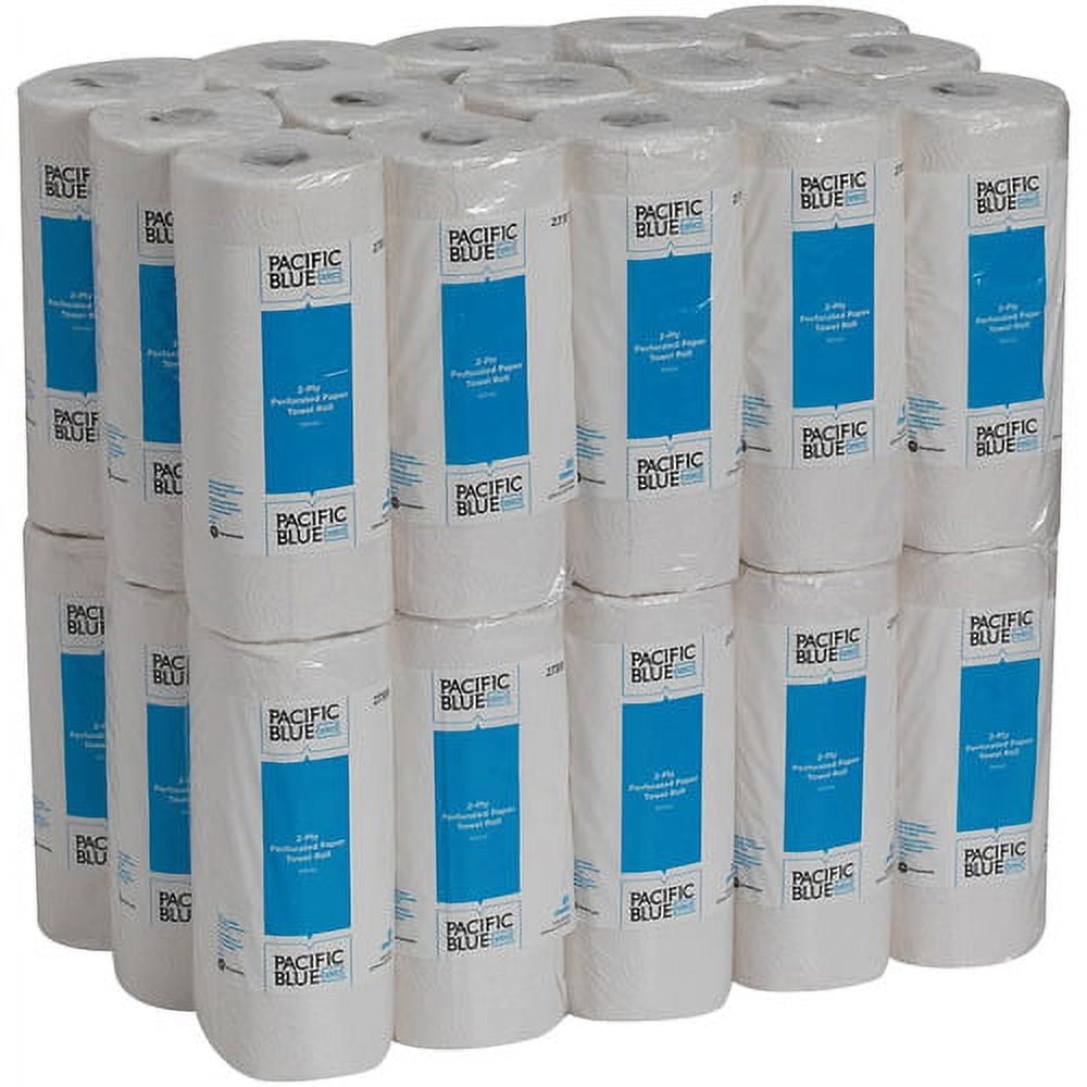 Roll Paper Towels 2 Ply - 8.80" x 11" - 85 Sheets/Roll for Healthcare, Food Service - 30 / Carton