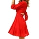 thumbnail image 2 of Minnieouse Mujer Verano Sexy Vestido con hombros descubiertos Fiesta para caminar en la playa Citas Chicas Vestidos de cintura alta Ropa Presente Type3 NO3, 2 of 5