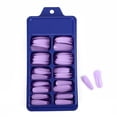 thumbnail image 1 of CNKOO 100Pcs/Set Fake Nails Full Cover Detachable Manicure Accessories Solid Color False Nail, 1 of 7