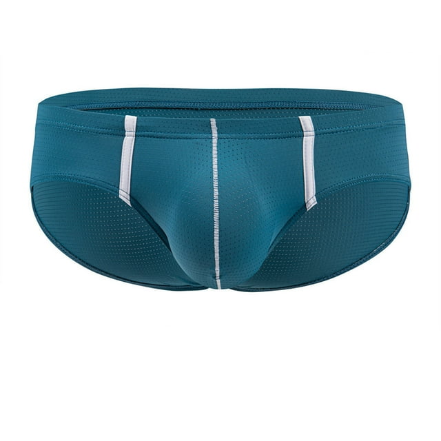 Qiopertar Clearance under $5 Men's Small Flat Angle Underwear With Breathable Mesh And Low Waisted Triangular U-shaped Underwear Clearance Saving Up To 65% Off