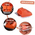 thumbnail image 3 of 3 Pieces 2 in 1 Cleaning Brush Stainless Steel Spatula Stainless Steel Spatula Cleaning Accessories Barbecue Scrapers Steel Barbecue Cleaner, 3 of 5